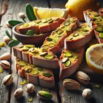 biscotti senza glutine al pistacchio e limone per merende raffinate