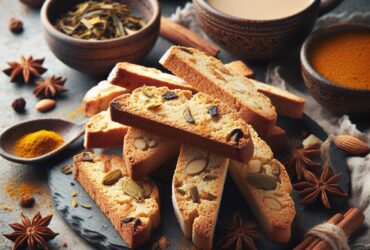 biscotti senza glutine al tè chai e vaniglia per merende speziate