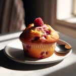 muffin senza glutine ai lamponi e yogurt per colazioni leggere e fresche