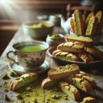 biscotti senza glutine al tè matcha per merende originali