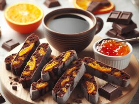 biscotti senza glutine al cioccolato e arancia per merende festose