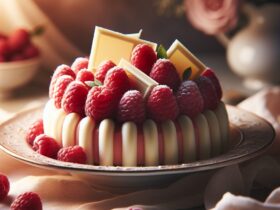 torta senza glutine ai lamponi e cioccolato bianco per dolci romantici