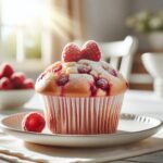 muffin senza glutine ai lamponi e yogurt per una colazione leggera e fresca