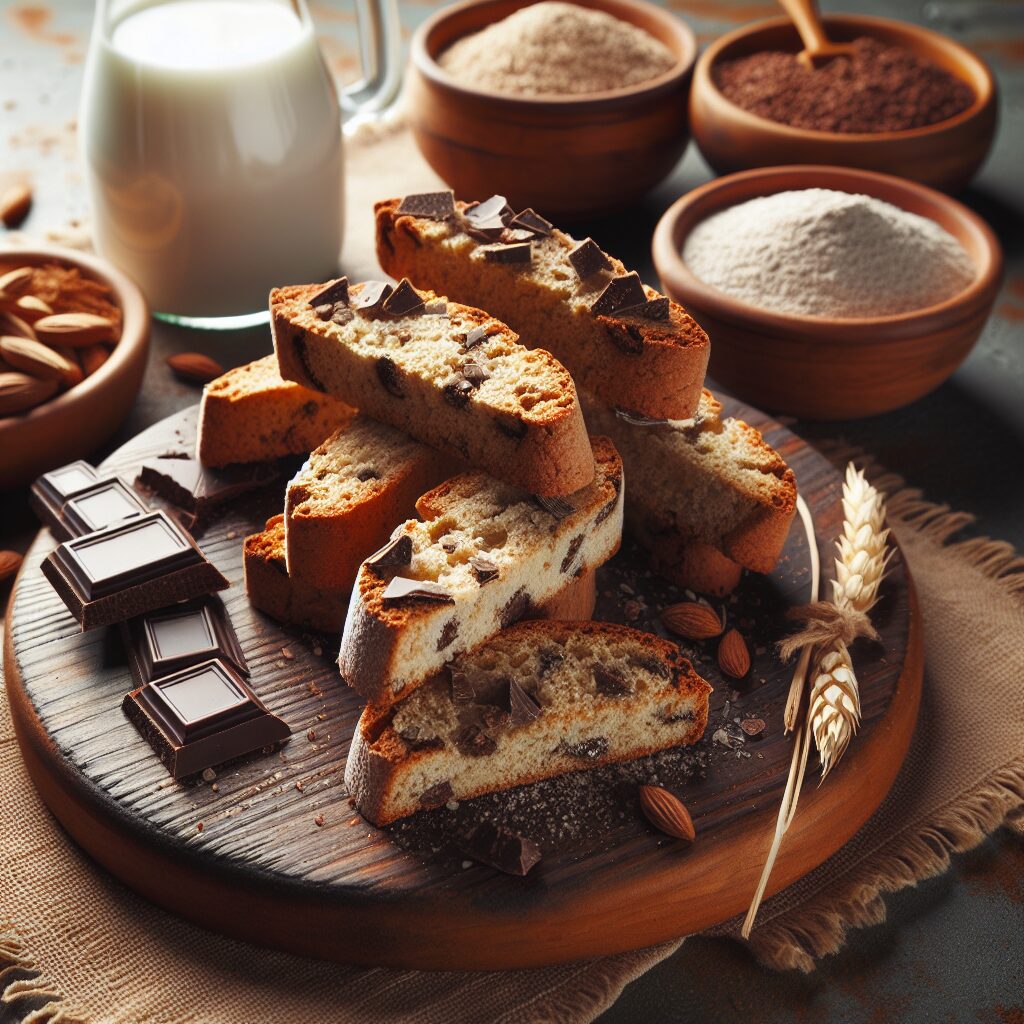 biscotti senza glutine alla farina di amaranto e cioccolato per snack salutari