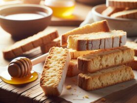 biscotti senza glutine alla farina di riso e miele per colazioni leggere