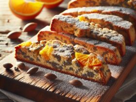 biscotti senza glutine alla farina di chia e arancia per colazioni nutrienti