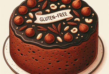 torta senza glutine al cioccolato e nocciole per un dessert ricco e nutriente