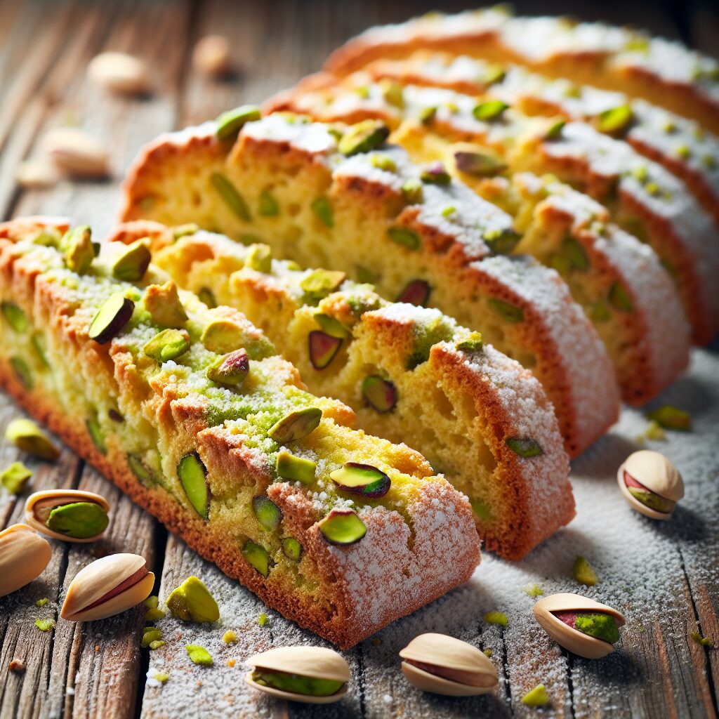 biscotti senza glutine alla vaniglia e pistacchio per uno snack elegante e gustoso