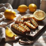 biscotti senza glutine al limone e semi di papavero per uno snack aromatico e croccante