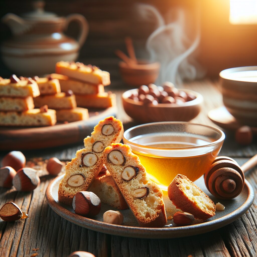 biscotti senza glutine alla nocciola e miele per merende dolci