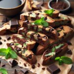 biscotti senza glutine al cioccolato e menta per merende rinfrescanti