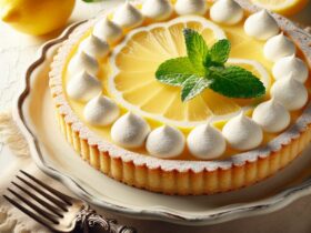 torta senza glutine alla crema di limone per dolci raffinati