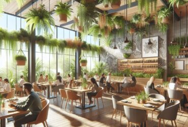 L'integrazione di elementi botanici nel design di ristoranti