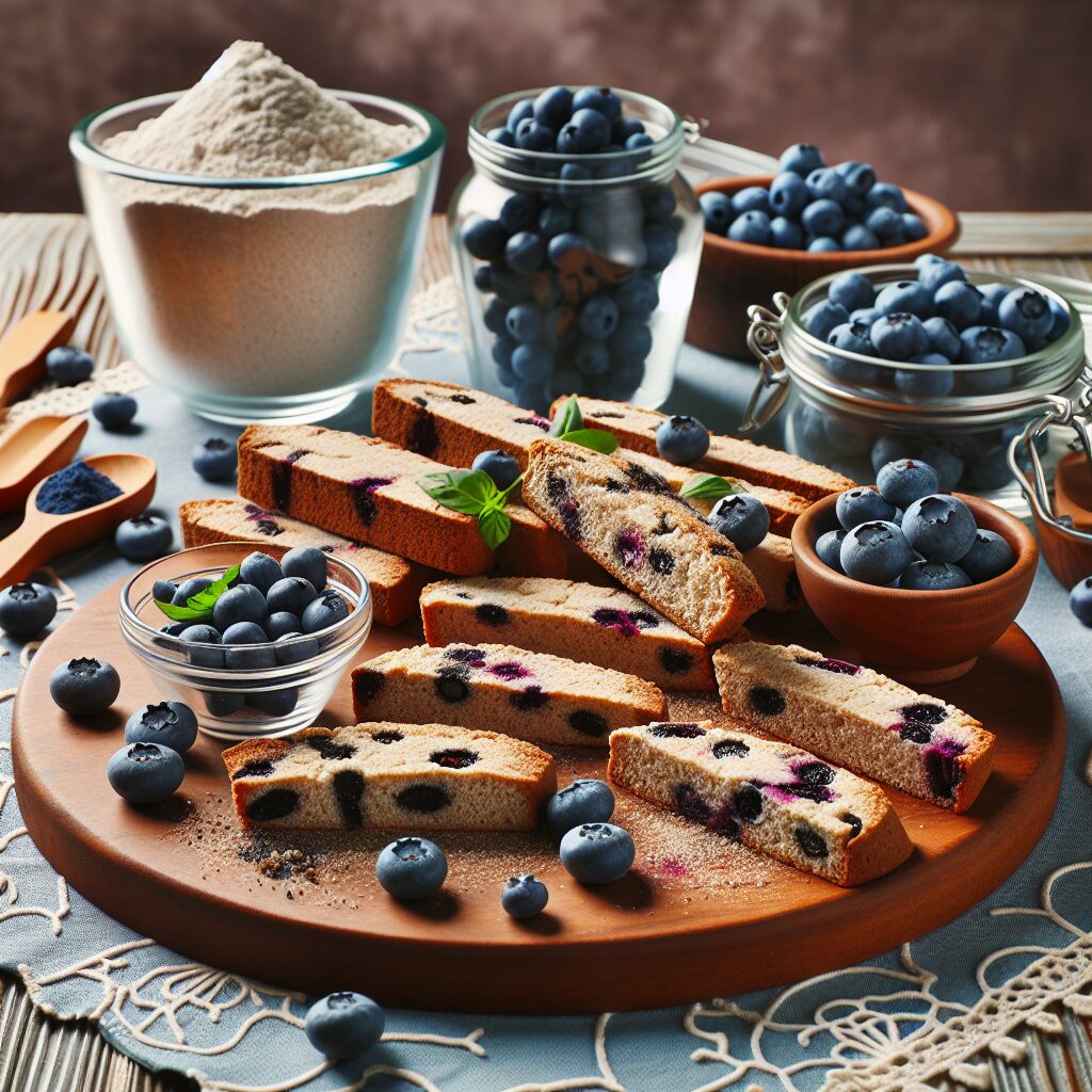 biscotti senza glutine alla farina di amaranto e mirtilli per merende nutrienti