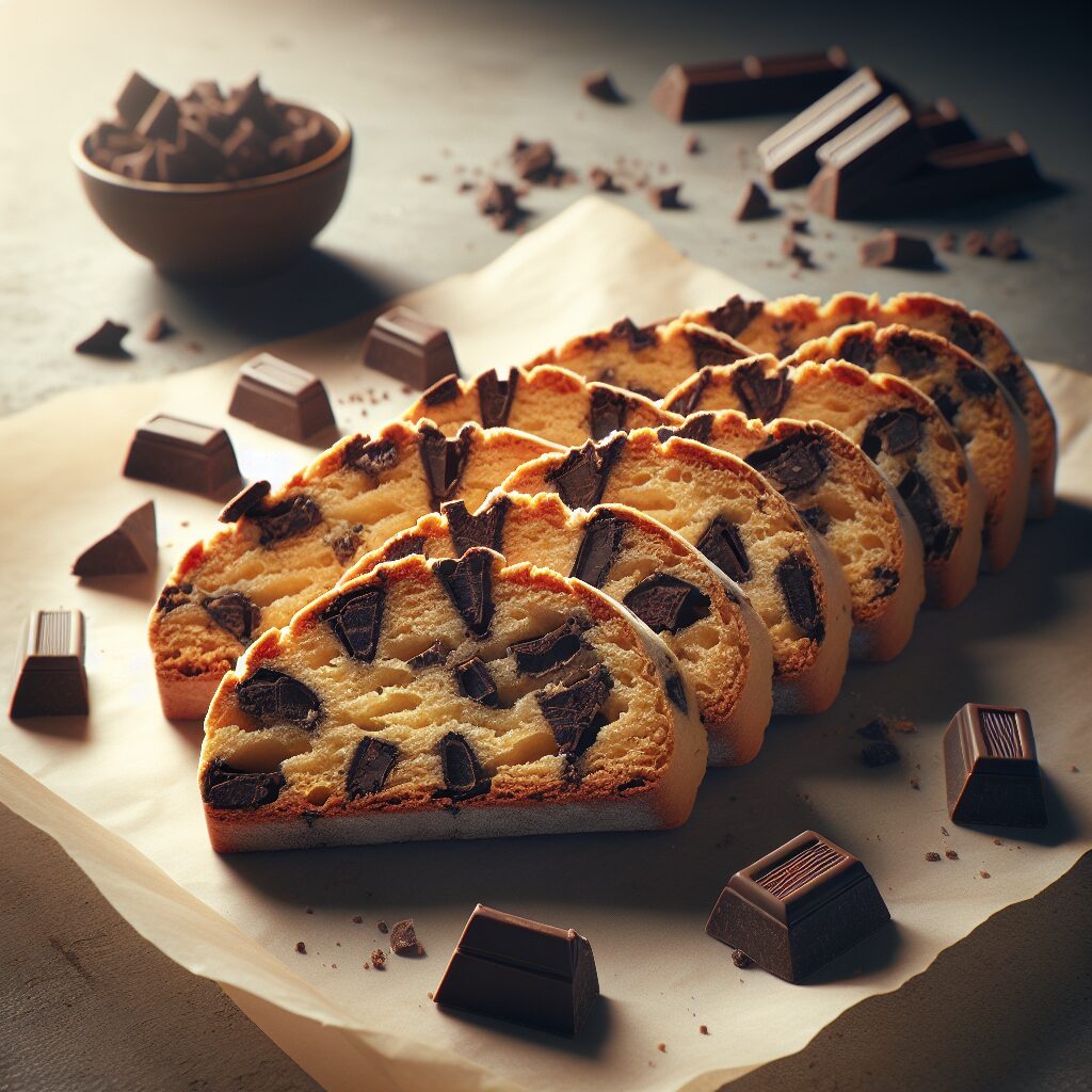 biscotti senza glutine alla vaniglia e cioccolato per snack dolci