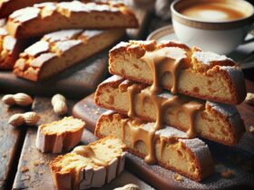 biscotti senza glutine al burro di arachidi per snack pomeridiani