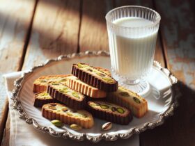 biscotti senza glutine alla vaniglia e pistacchio per merende lussuose