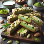 biscotti senza glutine al tè verde matcha e cioccolato bianco per merende originali