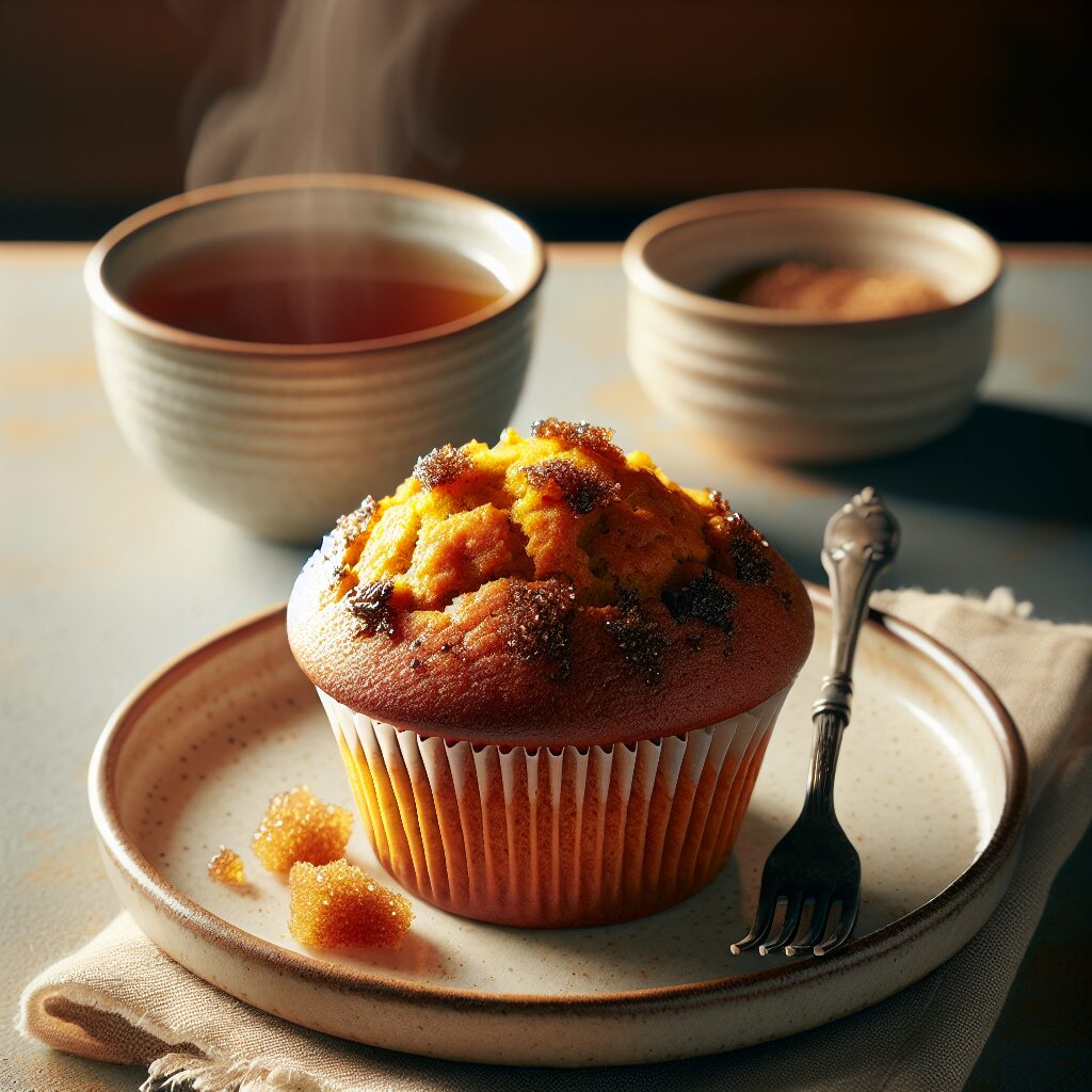 muffin senza glutine alla zucca e spezie per colazioni speziate