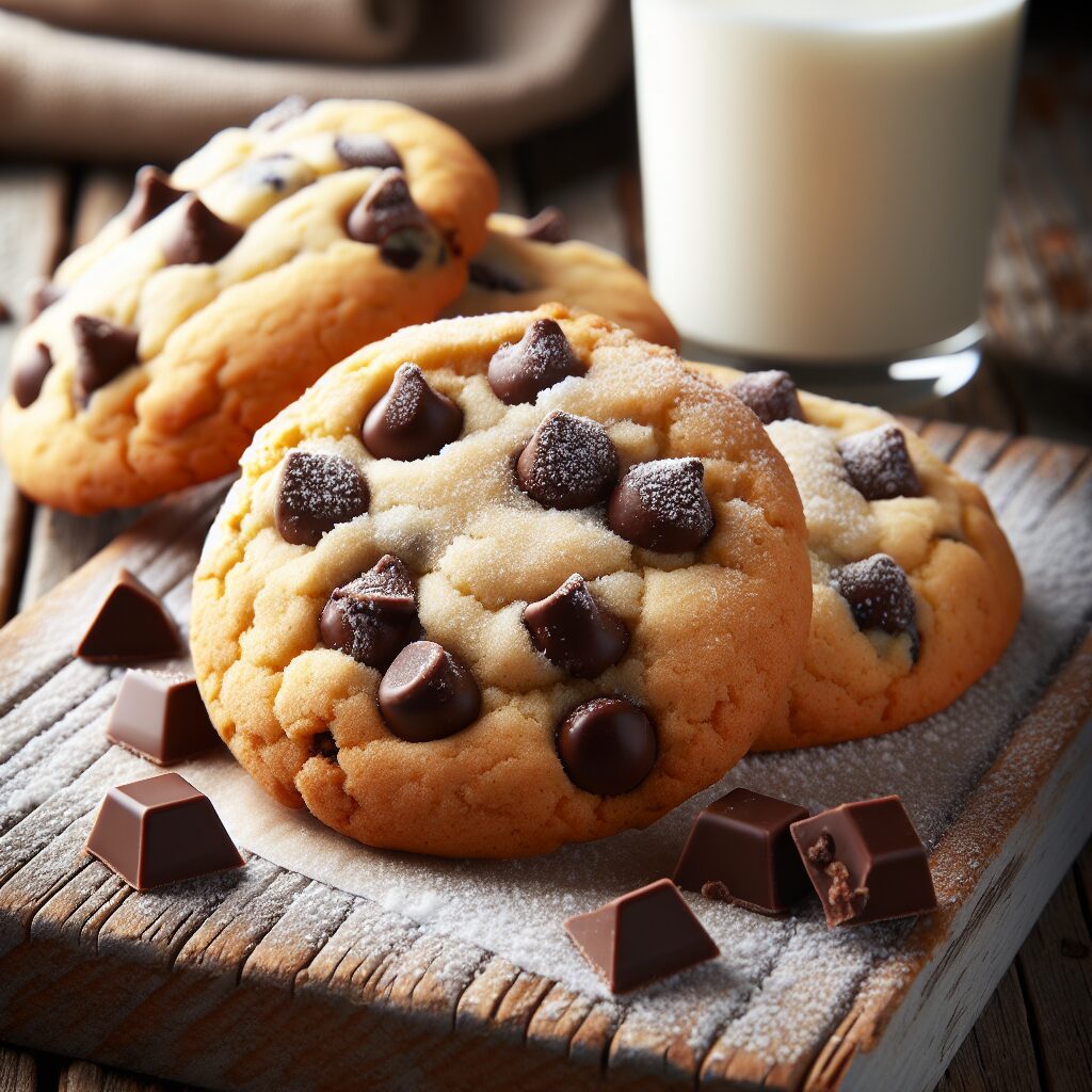 biscotti senza glutine alla vaniglia e cioccolato per snack classici e senza tempo