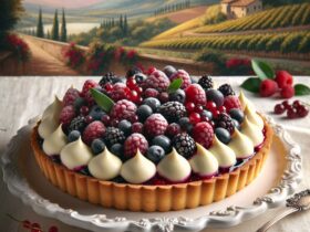 torta senza glutine ai frutti di bosco e mascarpone per dolci raffinati