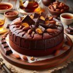 torta senza glutine al cioccolato e amaretto per dessert ricchi e aromatici