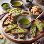 biscotti senza glutine al tè matcha e cioccolato bianco per una pausa pomeridiana originale