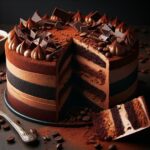 torta senza glutine al cioccolato e caffè per amanti dell'espresso