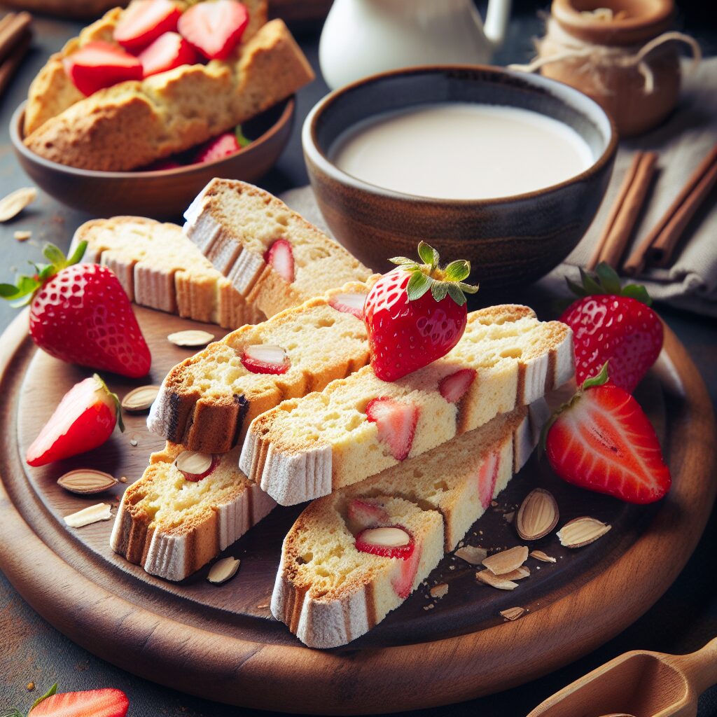 biscotti senza glutine alla vaniglia e fragola per merende leggere