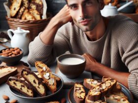 biscotti senza glutine alla mandorla e cioccolato per snack raffinati