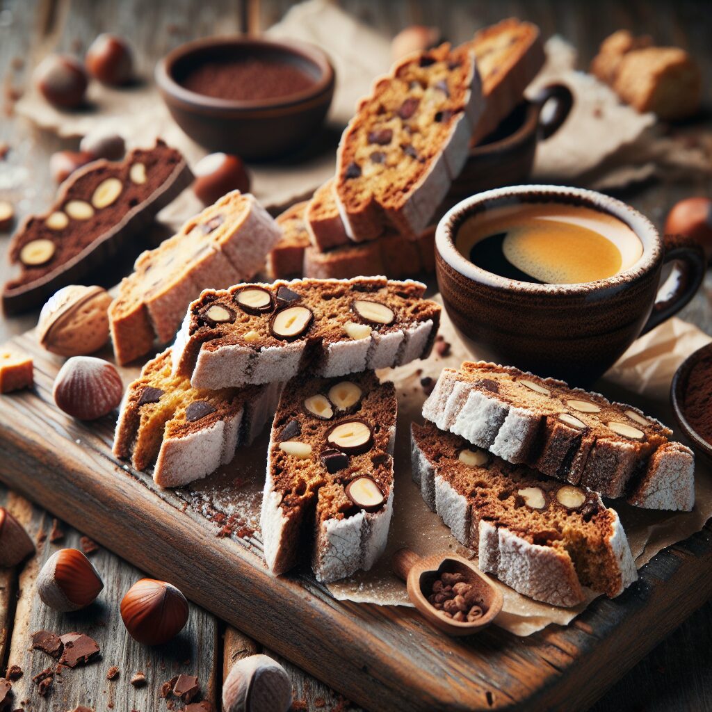 biscotti senza glutine alla nocciola e cacao per merende golose