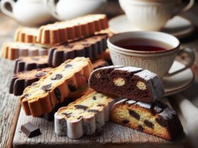 biscotti senza glutine alla vaniglia e cioccolato fondente per snack classici