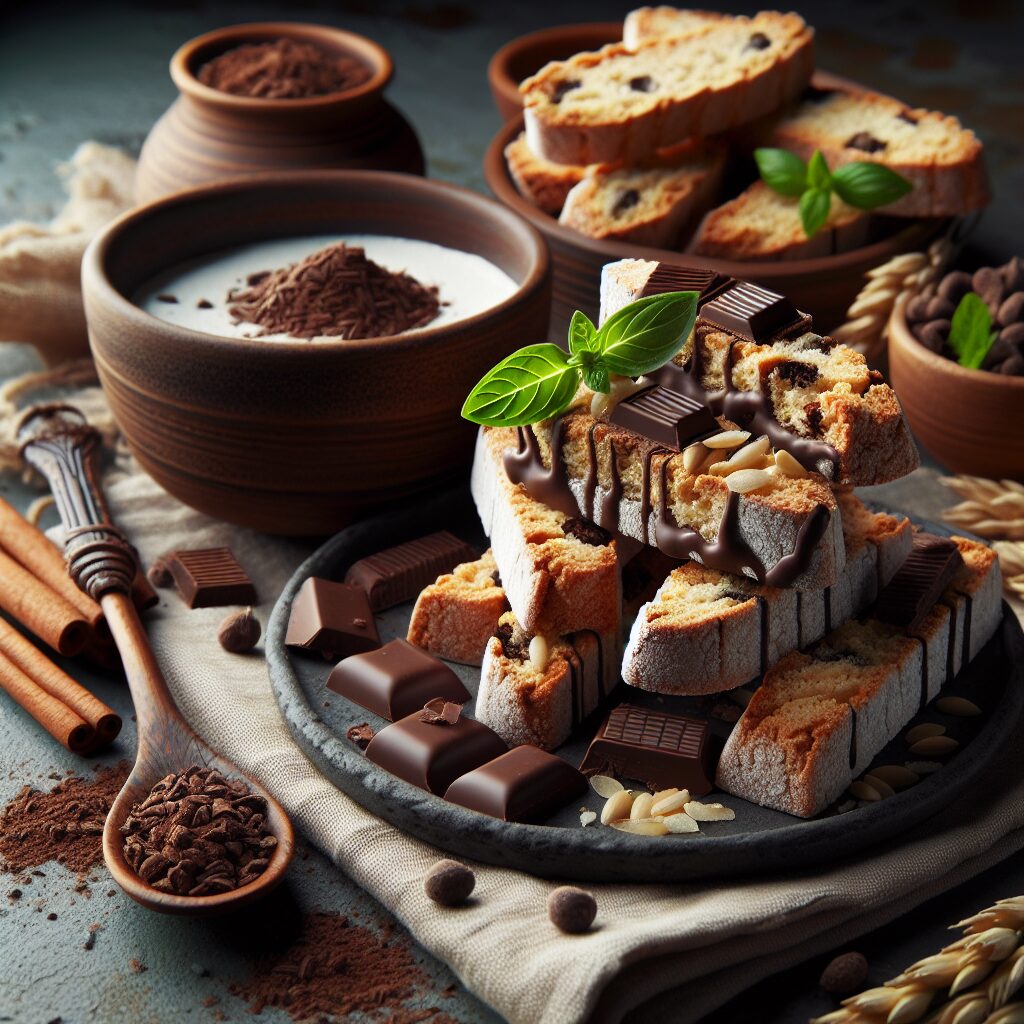 biscotti senza glutine alla farina di riso e cioccolato per merende semplici