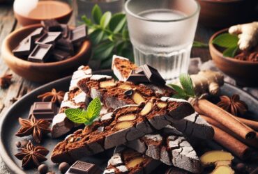 biscotti senza glutine al cioccolato e zenzero per uno snack piccante e dolce