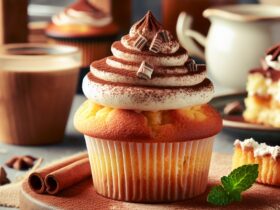 muffin senza glutine al tiramisù per una colazione o merenda ispirata al classico dessert italiano