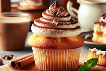 muffin senza glutine al tiramisù per una colazione o merenda ispirata al classico dessert italiano