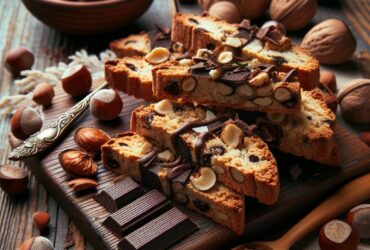 biscotti senza glutine alla nocciola e cioccolato fondente per uno snack intenso e nutriente