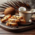 biscotti senza glutine alla farina di cocco e cioccolato per uno snack goloso e esotico