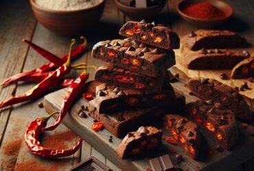 biscotti senza glutine al cioccolato e peperoncino per uno snack audace
