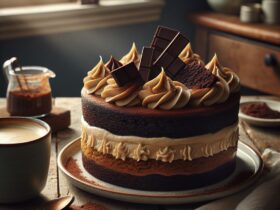 torta senza glutine al cioccolato e caffè per un dolce risveglio