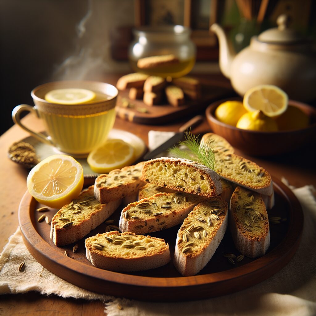 biscotti senza glutine al limone e semi di finocchio per merende aromatiche