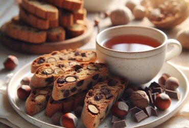 biscotti senza glutine alla nocciola e cioccolato per uno snack goloso e nutriente