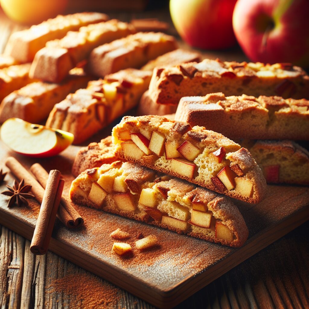 biscotti senza glutine alla cannella e mela per merende confortevoli