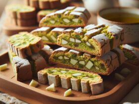 biscotti senza glutine al tè verde e cioccolato bianco per merende originali