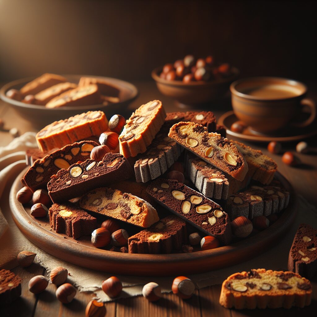 biscotti senza glutine alla nocciola e cacao per merende golose