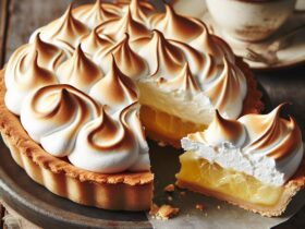 torta senza glutine alla crema di limone e meringa per un dolce classico e sofisticato