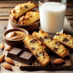 biscotti senza glutine al burro di mandorle e cioccolato per uno snack nutriente e dolce