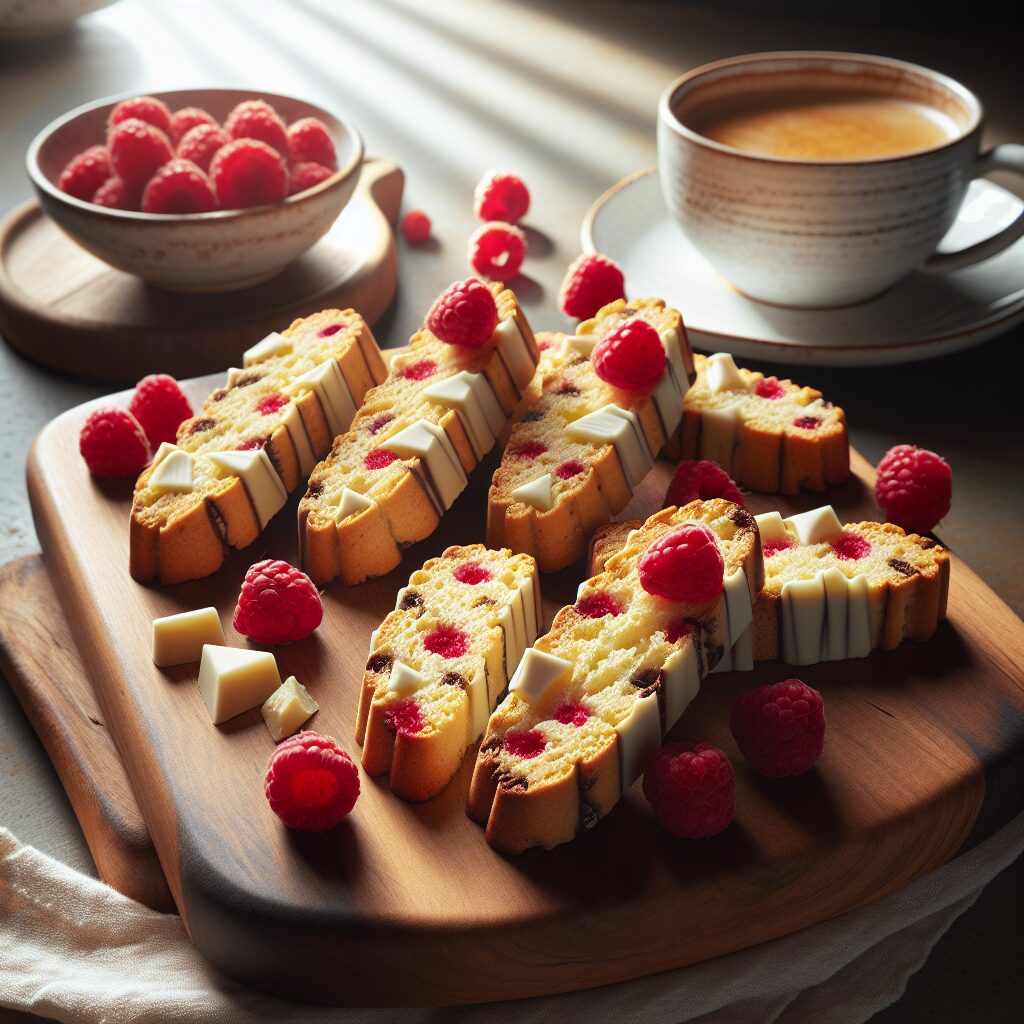 biscotti senza glutine al cioccolato bianco e lamponi per merende chic