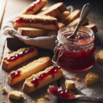 biscotti senza glutine alla farina di riso e marmellata per merende casalinghe