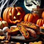 biscotti senza glutine alla zucca e spezie per snack di Halloween